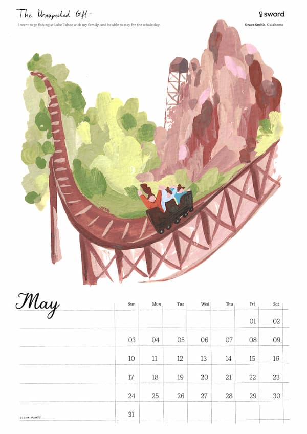 Calendar Preview Right